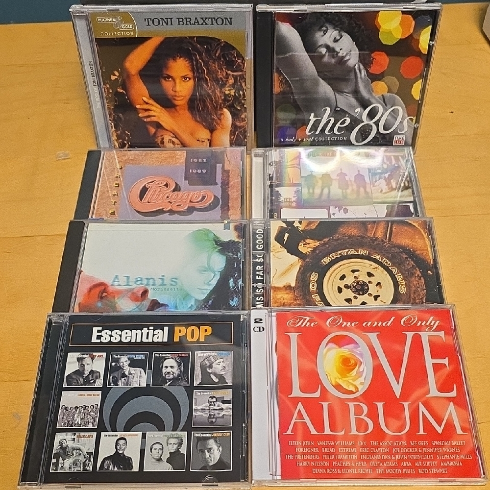 CD Collection with Various Artists